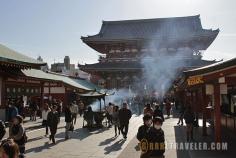 Senso-ji Temple, Asakusa, Getting Around Tokyo on $30/day!