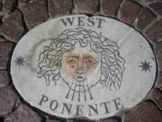 This marker in St. Peter's Square figures prominently in Dan Brown's novel, Angels & Demons