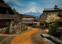 Approaching Mount Fuji from the Old Village by Trey Ratcliff