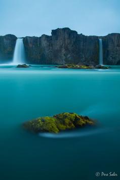 Waterfall Of Gods, Godafoss, Iceland