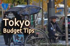 Getting Around Tokyo on $30/day!