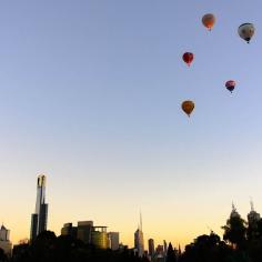 Early Morning Flight over #melbourne