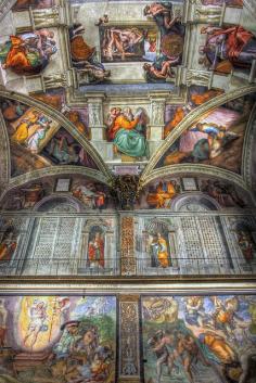 Sistine Chapel, Vatican City, Rome, Italy by virt_, via Flickr