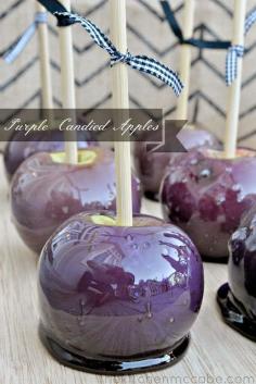 Candied Apples - #foodgasm #nomnom #yum