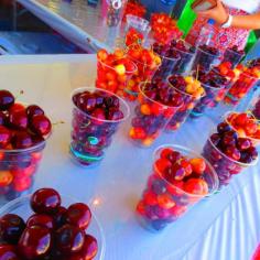 Cherries at National Cherry Festival, Traverse City, Michigan
