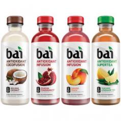 Bai is an an natural antioxidant infusion, packed with flavor, not sugar. Now there is an easy, convenient way to get "carried away" with Bai 5. Bai is easy to lift into the car, the pantry and onto your shelves at home; compact for travel to parties, outdoor events and weekend getaways; and cheerful and appealing to the eye - no gift wrapping necessary!