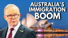 In the most recent financial year 2022-23, Australia witnessed a phenomenal net overseas migration (NOM) that increased to an all-time high of 518,00. This impressive rise indicated a remarkable achievement in the nation’s history of immigration.