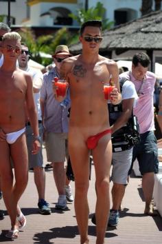 Asymmetric Man-Thongs Are The Most Insane Thing A Man Can Wear This Summer ~~~ OMG. I say no. And Ouch. Thoughts?