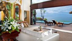Villa living Room with view Ayana Resort 5 most Romantic Resorts in Bali