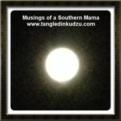 Southern Super Moon   - 2014 -   Musings of a Southern Mama www.tangledinkudz...