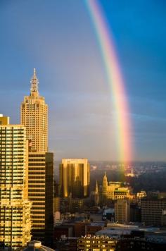 Rainbow over Melbourne | Australia (by Fred.Z.) : Government House seems to harbour the Pot of Gold - not quite sure what that means .....