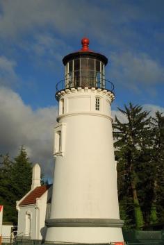 Umpqua River Lighthouse In Reedsport, Oregon