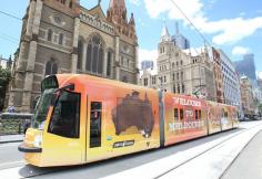 Melbourne's painted trams, Australia