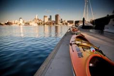 Kayaking on the Yarra River in Melbourne