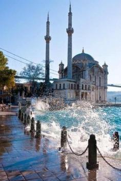 Ortaköy Mosque on the Bosphorus  |  Istanbul, Turkey