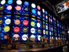 The Pub at the Monte Carlo Hotel in Las Vegas has 131 beers on tap!
