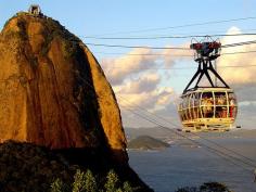 Ride the cable car to Sugarloaf Mountain, Rio de Janeiro, Brazil. #travel #bucketlist