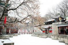 Snow in Jiang Nan, China 雪映江南