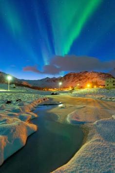 Aurora near Eggum, Norway