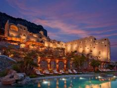 Monastero Santa Rosa Hotel and Spa is an opulente hotel located in Conca dei a little away from the Church of San Pancrazio, Ancient Arsenals of the Amalfi Republic and Emerald Grotto.