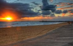 St. Kilda Beach Boardwalk - Melbourne, Australia