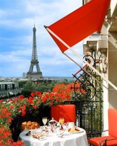 Hotel Plaza Athenee - Paris, France- Where "Sex and the City" was filmed