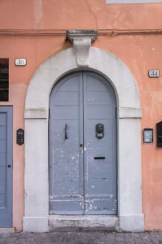 Door in Senigallia, Marche Region, Italy