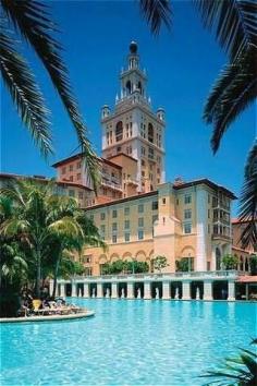 Best. Hotel pool.  Ever.  The Biltmore in Coral Gables.  One of the most beautiful hotels I've ever visited.  If you're in the area on business during the off season, the rates are surprisingly reasonable.