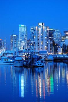 Blue Vancouver. Canada.