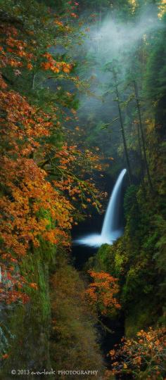 Metlako Chasm, Eagle Creek, Oregon, USA - by Dylan Toh