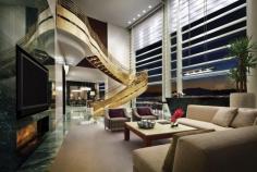 Aria Resort's Sky Villa - 2 story, 3 bedroom villa with personal butler and panoramic views of the city ($7,500 per night)