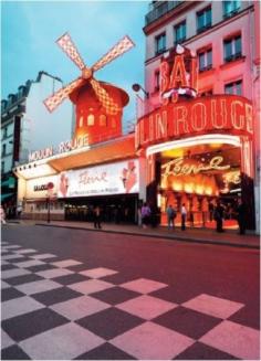 The Moulin Rouge, Paris - I didn't go out of my way to visit this, but the guided walking tour I was on passed by it and some other...interesting things on the way to Sacre Coeur in Montmartre. Only in Paris will you pass a cabaret and a selection of adult stores to get to a historical church....
