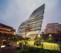 Jockey Club Innovation Tower | Zaha Hadid Architects | Bustler