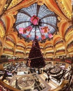 I loved this store in Paris...Gallerie Lafayette...beautiful...bought my favorite jewelry there.....you do not have to be enourmously wealthy to shop here...each floor has its own style and price range