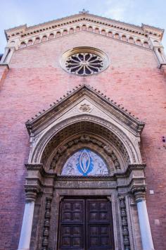 Church in Senigallia, Marche Region, Italy