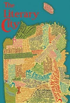 Literary map of San Francisco