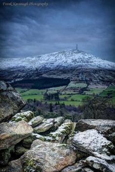 Snow Capped Mt Leinster - Carlow - Ireland