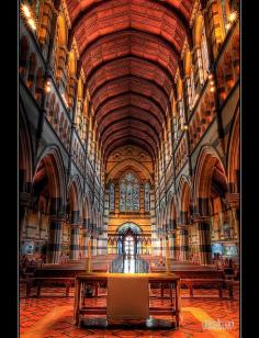 St Paul's Cathedral in Melbourne - Gothic Revivalism - English architect William Butterfield (1814-1900)