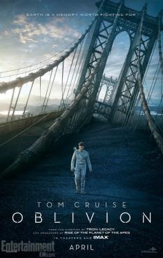 Oblivion: Two new posters with Tom Cruise and Morgan Freeman