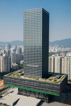 Shenzhen Stock Exchange, Shenzhen, China | OMA; Structural Designer: Arup. Photo: Marcel Lam Photography | Bustler