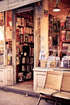 Greenwich Village Bookstore, New Yor, United States.