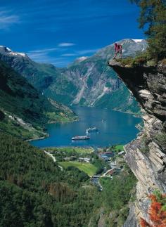 Geiranger and Geirangerfjord, Norway