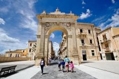 Porta Reale, Gateway to Noto, Sicily