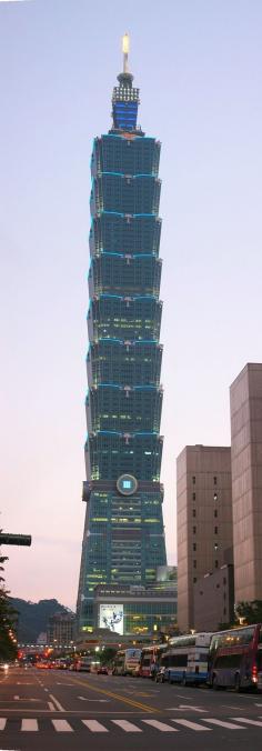 Taipei 101 (Taipei, Taiwan). Tallest building in the world, 2004-2010.