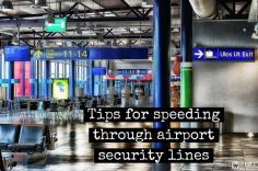 Want to know how to speed through airport security lines? Click here mymelange.net/... #traveltips