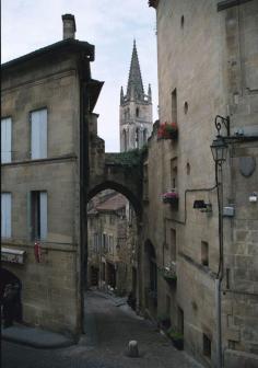 Saint Emilion has beautiful cobble stone streets, some a little steep, so not too much wine tasting while wandering around.