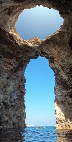 Macry Cave, East of Milos