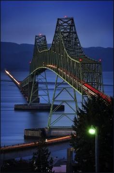 Astoria, Oregon Megler Bridge  !! Beautiful!! What a fun town to visit.... #visitastoria