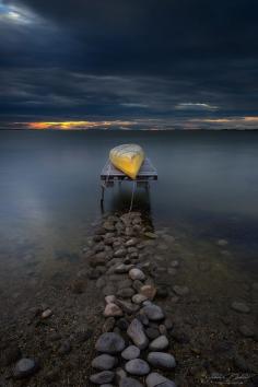 Canoe Sunrise by Julien Delaval on 500px