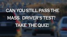Test your knowledge of the rules of the road.